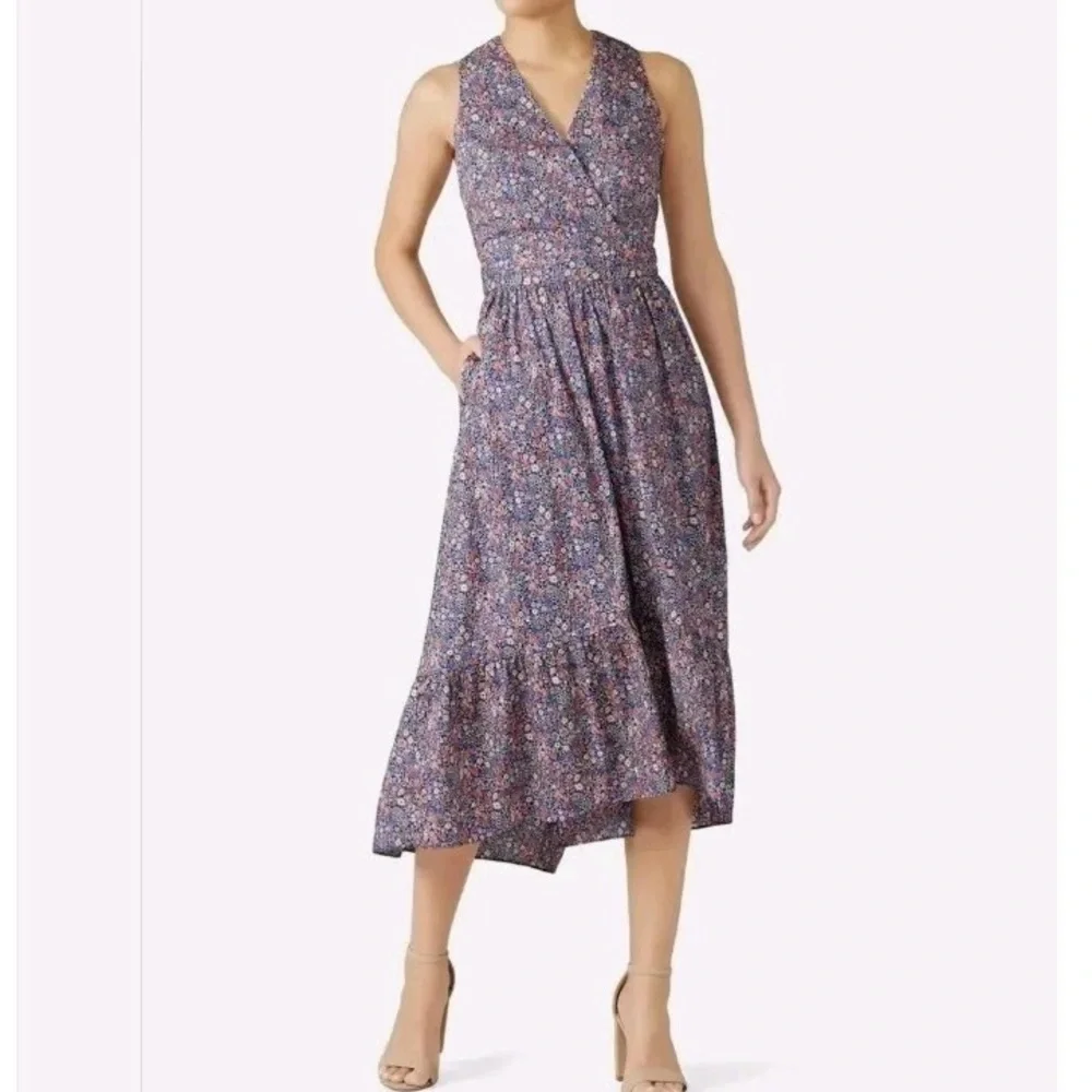 J.Crew Liberty Kayoko Floral Midi Dress
